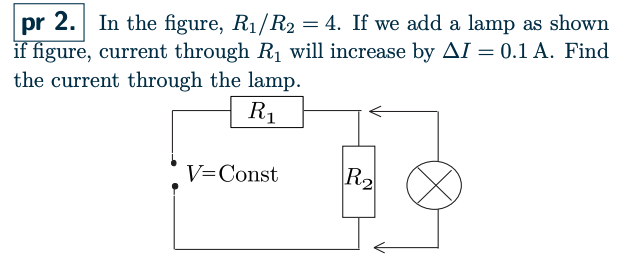 Problem 2 from the Electrical Circuits Handout by Prof Jaan Kalda