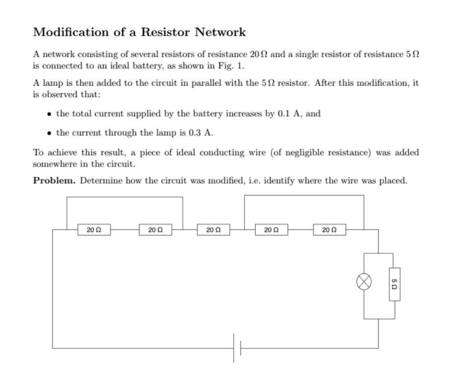 The combined problem merging concepts from problems 2 and 3